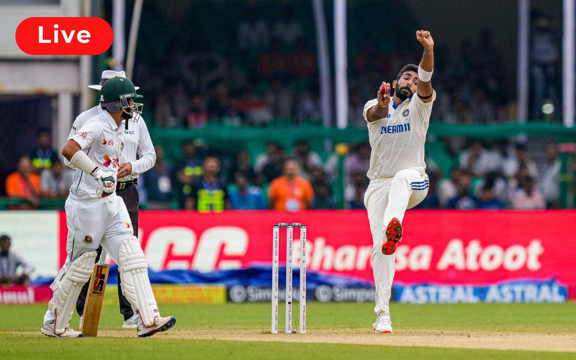 IND vs BAN, 2nd Test, Day 4 Live Score: Match Updates, Highlights And Live Streaming